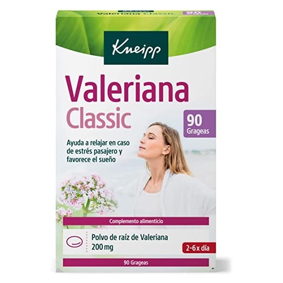 Valeriana kneipp Classic 90 grageas