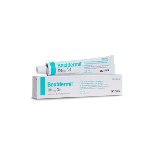 BEXIDERMIL 100 MG/G GEL CUTANEO 1 TUBO 50 G