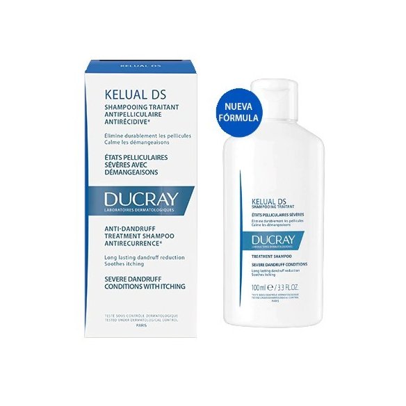 DUCRAY KELUAL DS CHAMPÚ TRATANTE 100 ml