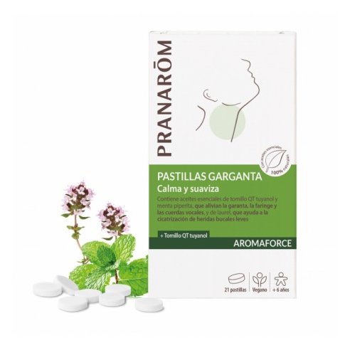 PRANAROM AROMAFORCE PASTILLAS 21 PASTILLAS