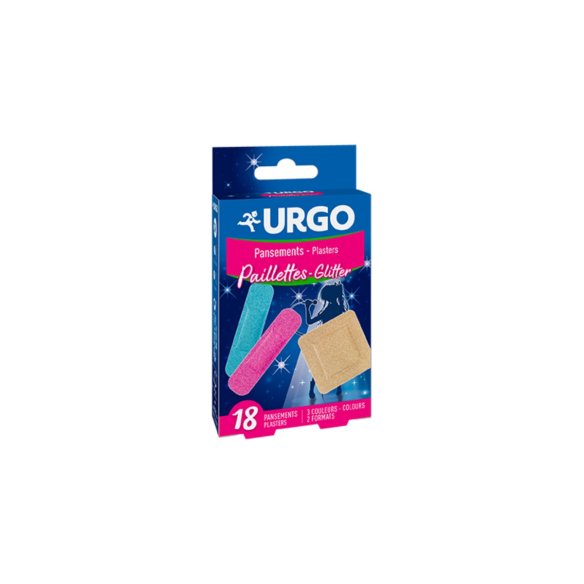 URGO TIRITAS GLITTER SURTIDO