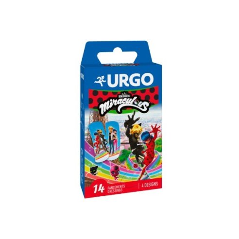 URGO TIRITAS INF MIRACULOS 14 UNIDADES 7,2 CM X...
