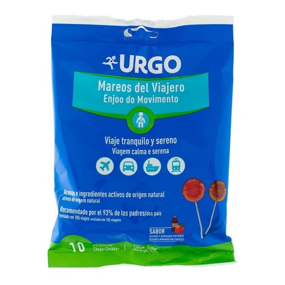 URGO PIRULETA MAREO JENGIBRE Y DIENTE DE LEON 3 AÑOS