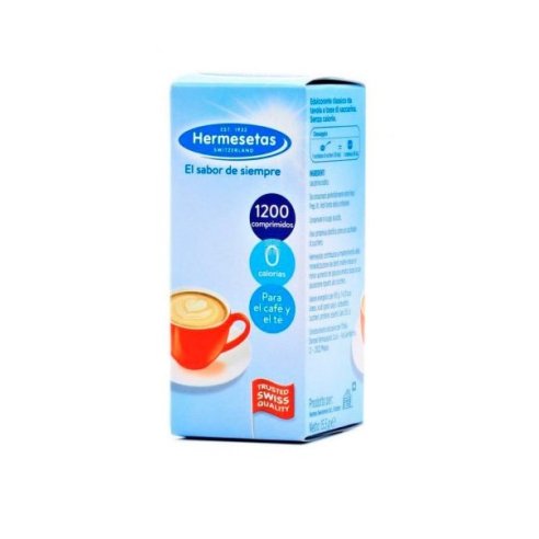 HERMESETAS edulcorantes 1200 comprimidos