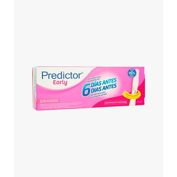 PREDICTOR EARLY TEST DE EMBARAZO 1 U