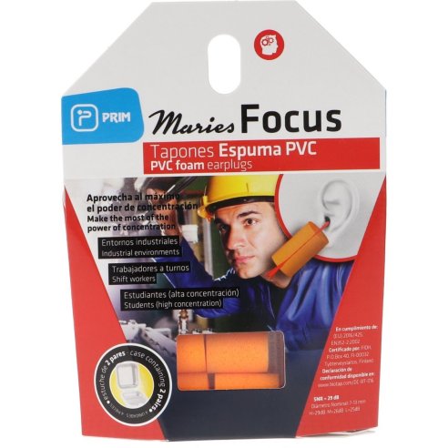 TAPONES OIDOS MARIES ESPUMA 2 U