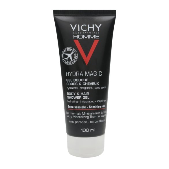 VICHY HYDRA MAG C gel de ducha cuerpo y cabello 100 ml