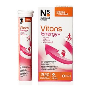 NS VITANS ENERGY COMPRIMIDOS EFERVESCENTES 20 COMP