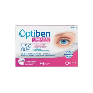 OPTIBEN TOALLITAS USO DUAL 28 UNIDADES