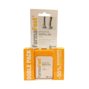 FARMAFEET AMPOLLAS TALON APOSITO ADHESIVO PACK DOBLE
