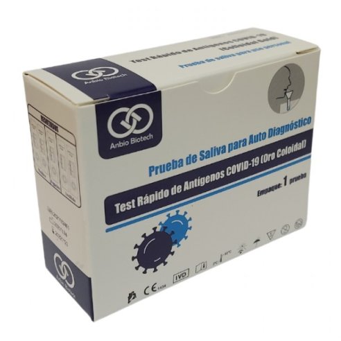 TEST ANTIGENOS SALIVA AUTOTEST 1 UN COVID-19