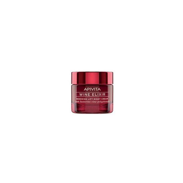 APIVITA WINE ELIXIR Crema de noche antiarrugas & reparadora con efecto lifting 50 ml 