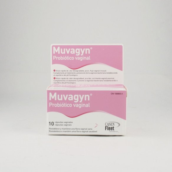 MUVAGYN PROBIOTICO CAPSULA VAGINAL 10 CAPS VAGINALES