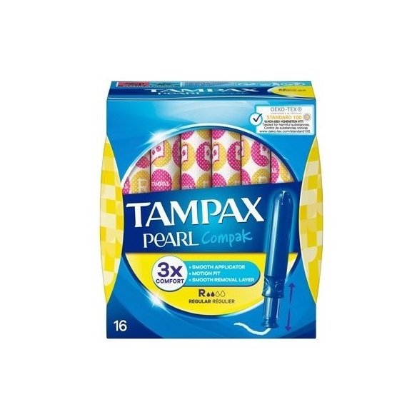 Tampones TAMPAX Pearl Compak Regular 18 unidades