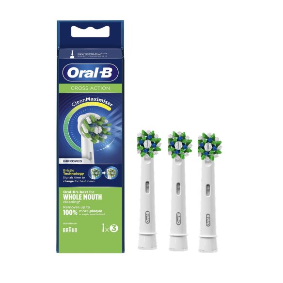 ORAL-B REC CEP ELECTRICO CROSSACTION 3 CABEZALES