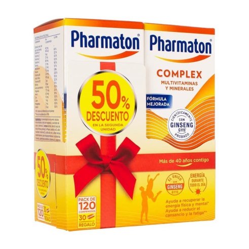 PHARMATON COMPLEX 2 X 60 COMP PACK PROMOCIONAL