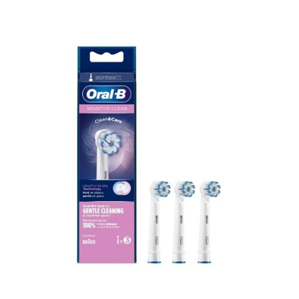 ORAL-B REC SENSITIVE CEP ELE SENSI ULTRA THIN 3 UDS