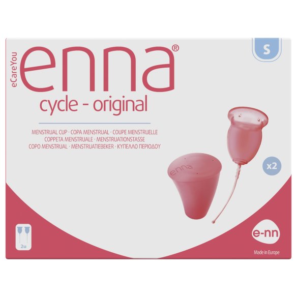 ENNA CYCLE ORIGINAL COPA MENSTRUAL Talla S x 2 copas menstruales