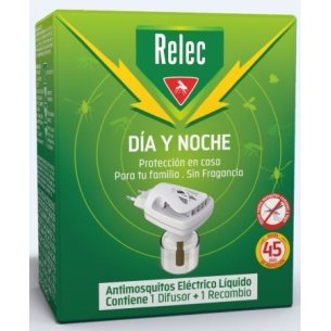 RELEC DIA Y NOCHE ANTIMOSQUITOS ELECTRICO LIQUIDO ON OFF...