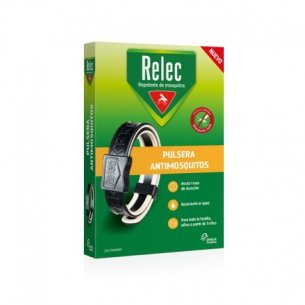Relec Pulsera con citronela Negra