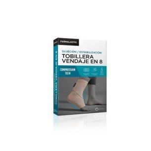 Farmalastic Compression Tech Tobillera Vendaje en 8 Talla...