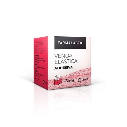 FARMALASTIC Venda Elástica Adhesiva 7,5 x 4,5
