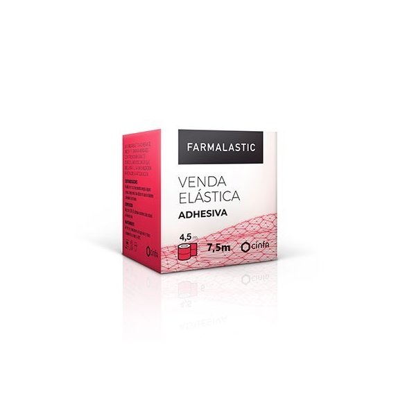 FARMALASTIC Venda Elástica Adhesiva 7,5 x 4,5