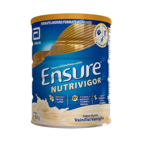 ENSURE® NUTRIVIGOR EN POLVO SABOR VAINILLA 400 gr