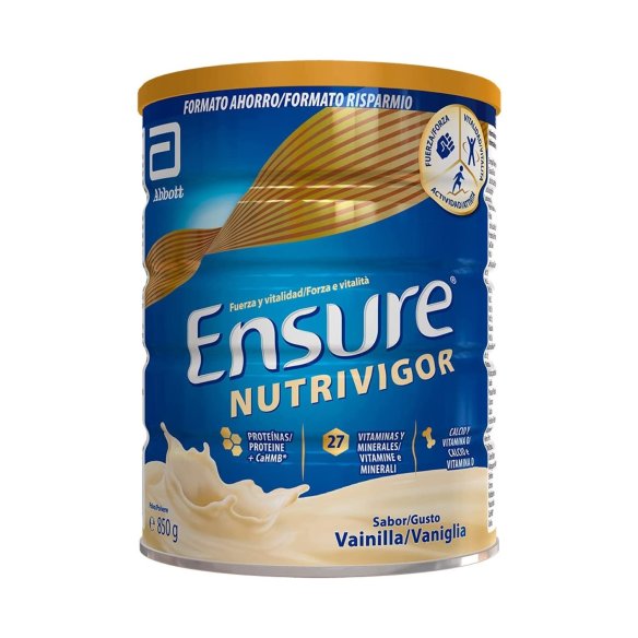 ENSURE® NUTRIVIGOR EN POLVO SABOR VAINILLA 400 gr