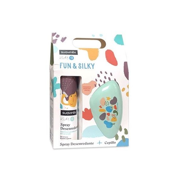 SUAVINEX KIDS PACK SPRAY DESENREDANTE 250 ML  CEPILLO