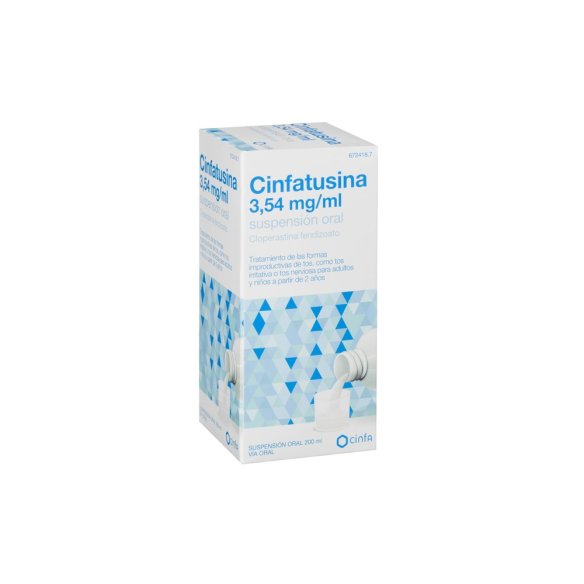 Cinfatusina 3.54 mg/ml suspensión oral 200 ml