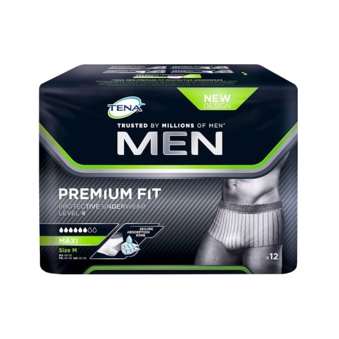 TENA MEN UNDERWEAR T-M CALZONCILLO 12 UNIDADES