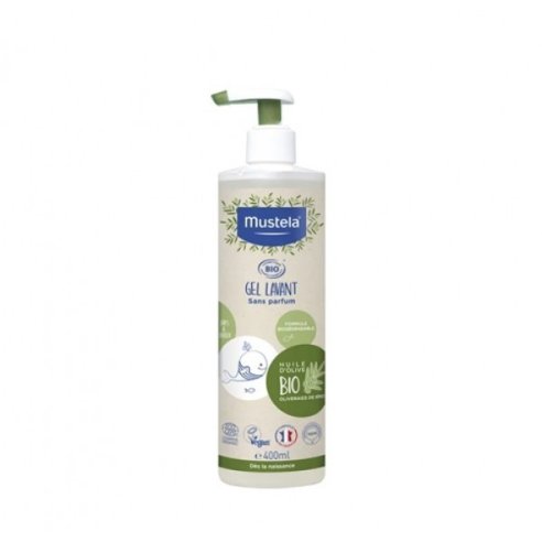 Mustela Gel-Champú Bio sin perfume 400 ml