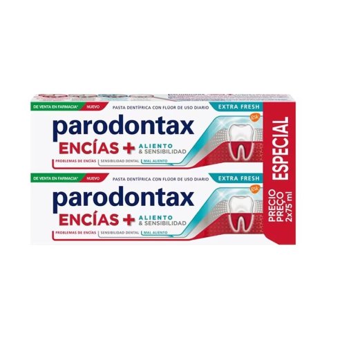 PARODONTAX ENCIAS  ALIENTO & SENSIBILIDAD DUPLO...