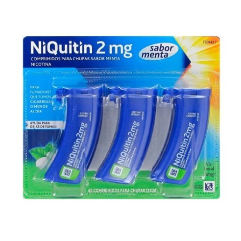 Niquitín 2 Mg 60 Comprimidos Para Chupar Sabor...