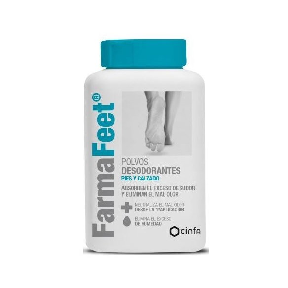 FARMAFEET POLVOS DESODORANTES PIES 1 ENVASE 75 G
